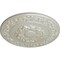 Ekena Millwork Sydney Ceiling Medallion (Fits Canopies up to 5 3/4"), Hand-Painted Flash Blue, 27 3/4"OD x 2"P CM27SYFBS - alternate 4